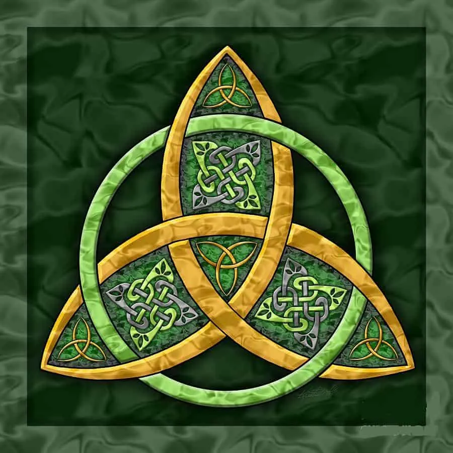 The Triquetra or the Trinity Knot Celtic Symbols