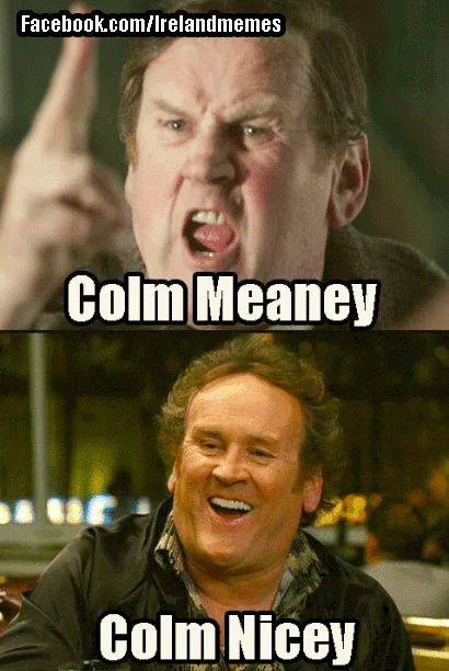 Colm Meany Irish Memes