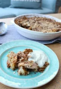Apple Crumble, the perfect fall dessert