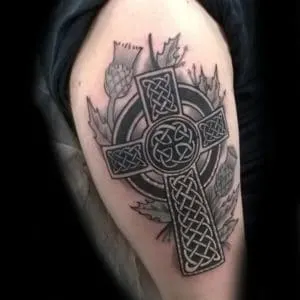 Celtic cross tattoo example 1