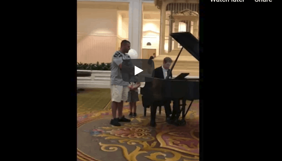 Dad Goes Viral Singing ‘beautiful’ Ave Maria For Daughter At Disney W
