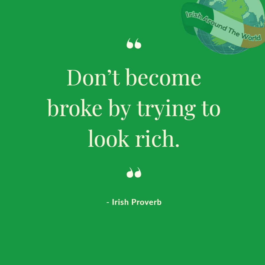 Don't become broke trying to look rich