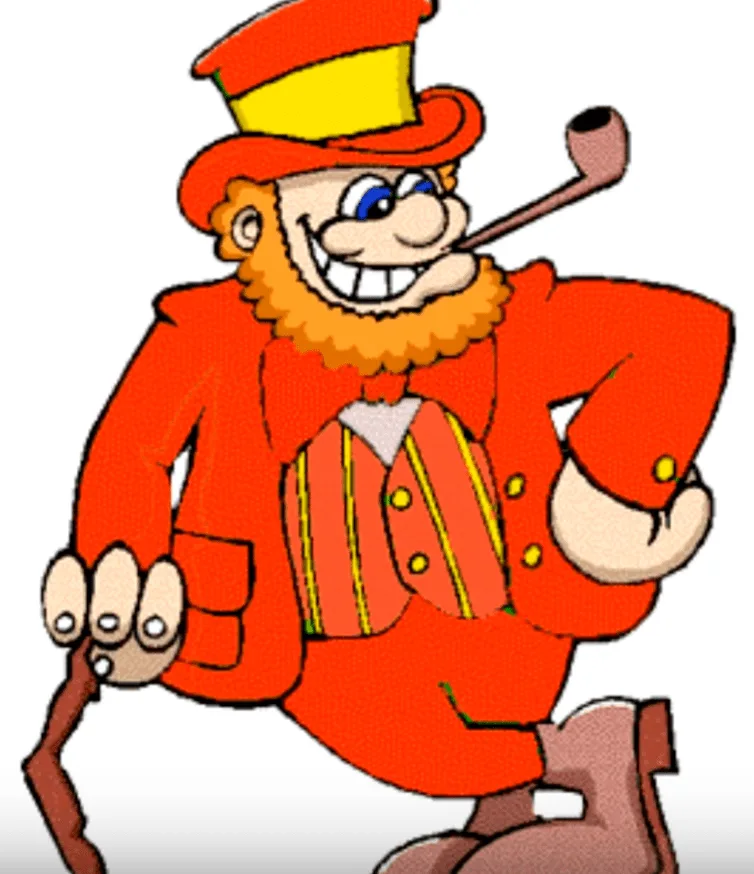 Folklore creature a Leprechaun that used to be red before it chaunged to green 