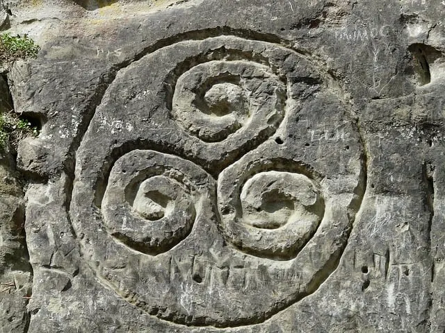 Example of a Triskele spiral