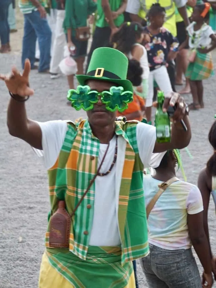 Montserrat St Patrick's day celebration