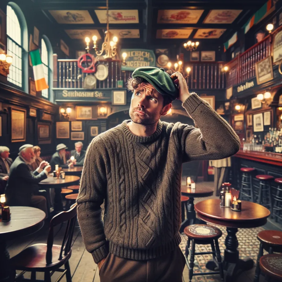 confused irish guy