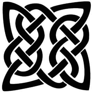 A picture of a Celtic Quaternary Knot