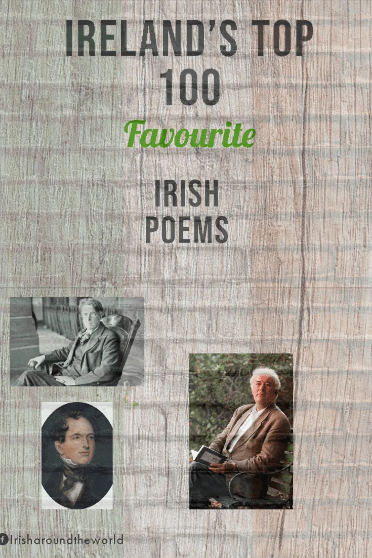 Irelands top 100 Irish poems