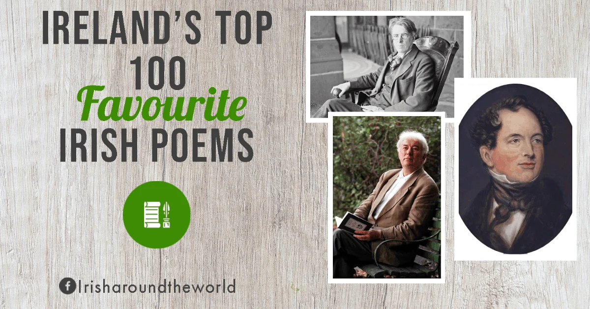 Irelands top 100 favourite Irish poems of all time