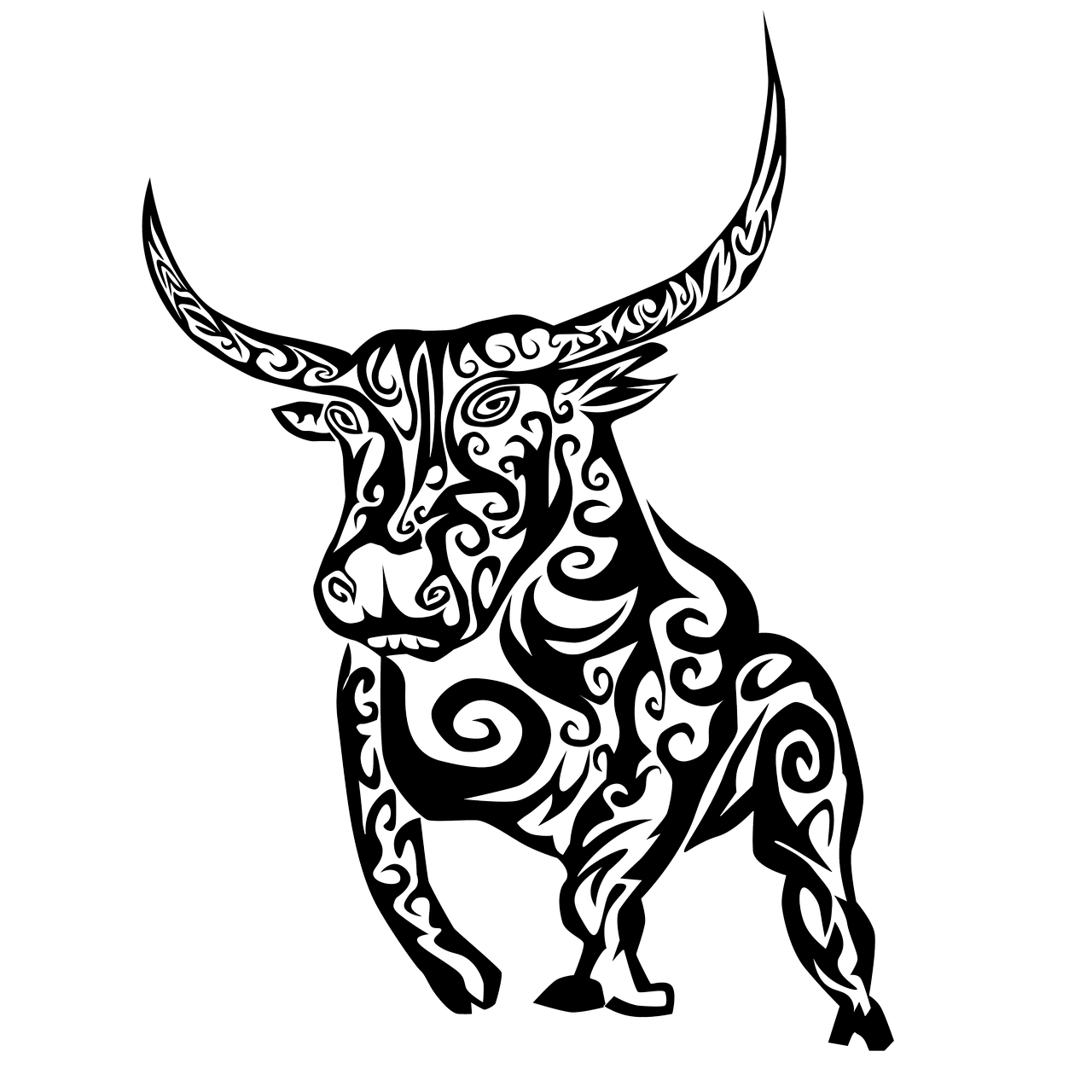 The Celtic bull tattoo 