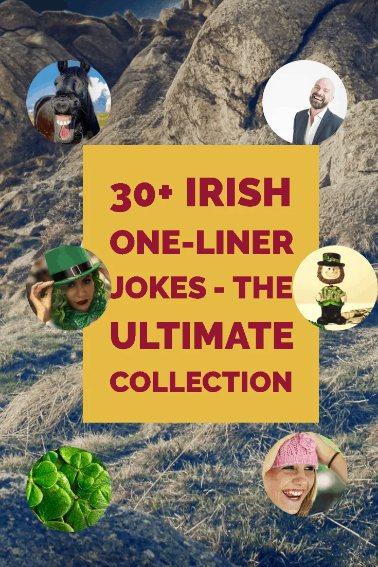 Irish Jokes: 30+ Irish One-Liner Jokes - The Ultimate Collection Funny Jokes