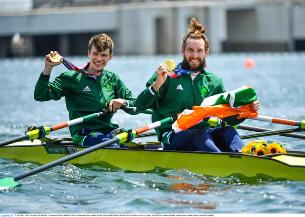 Irish Olympians Paul O’Donovan And Fintan McCarthy Become First Irish Athletes To Win Tokyo 2020 Gold