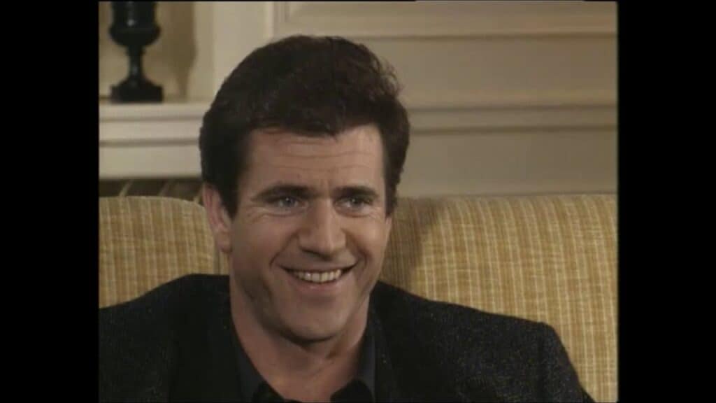 Irish History: Mel Gibson Sharing His Irish Heritage In 1993