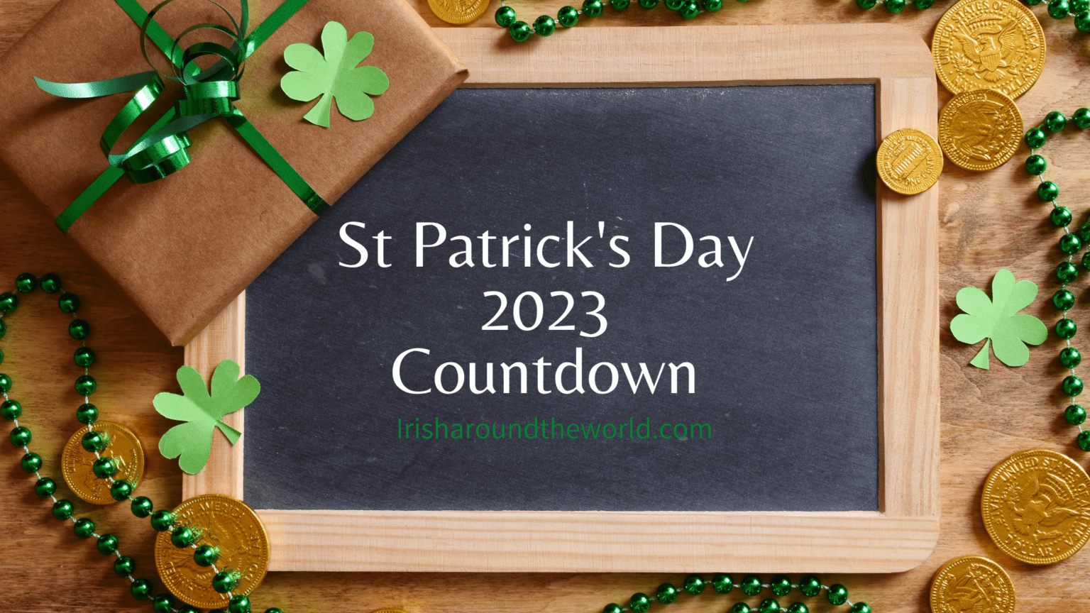 St Patrick's Day 2023 Countdown Image