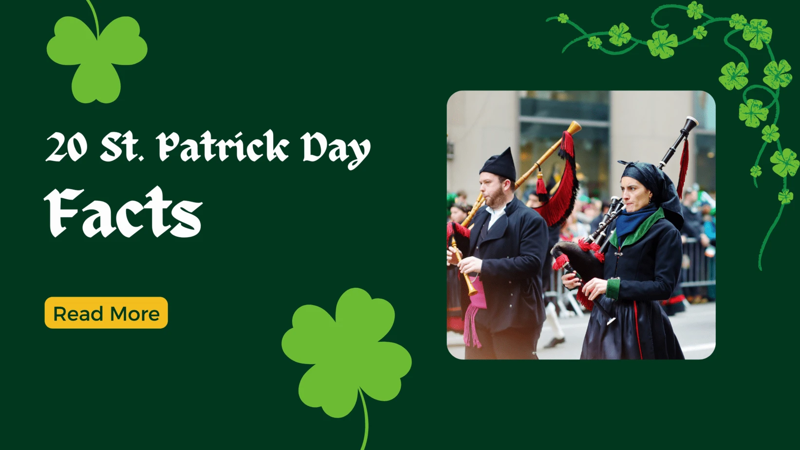 Top 10 facts about St Patrick's Day