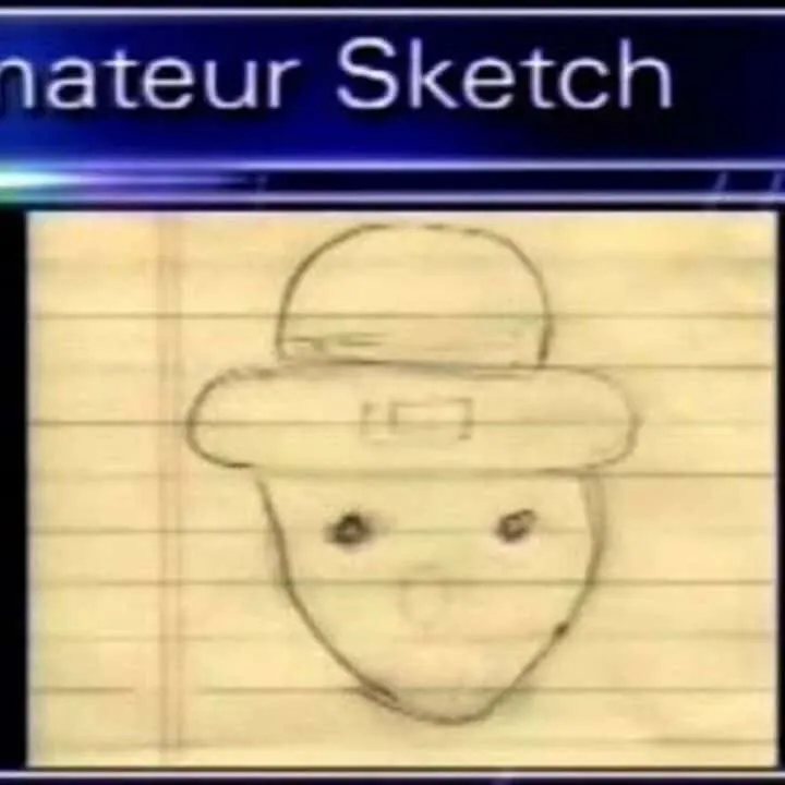 Sketch of leprechaun that appeared on St Patricks day 15 years ago