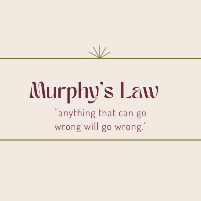 Examples Of Murphy's Law Archives Irish Around The World