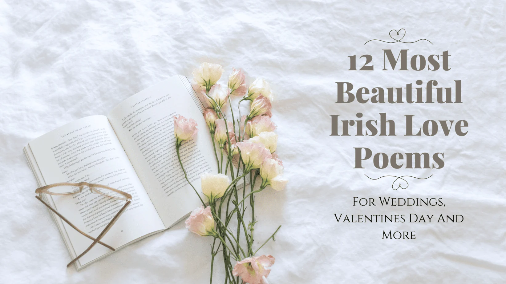 12 Most Beautiful Irish Love Poems For Weddings, Valentine'S Day And More