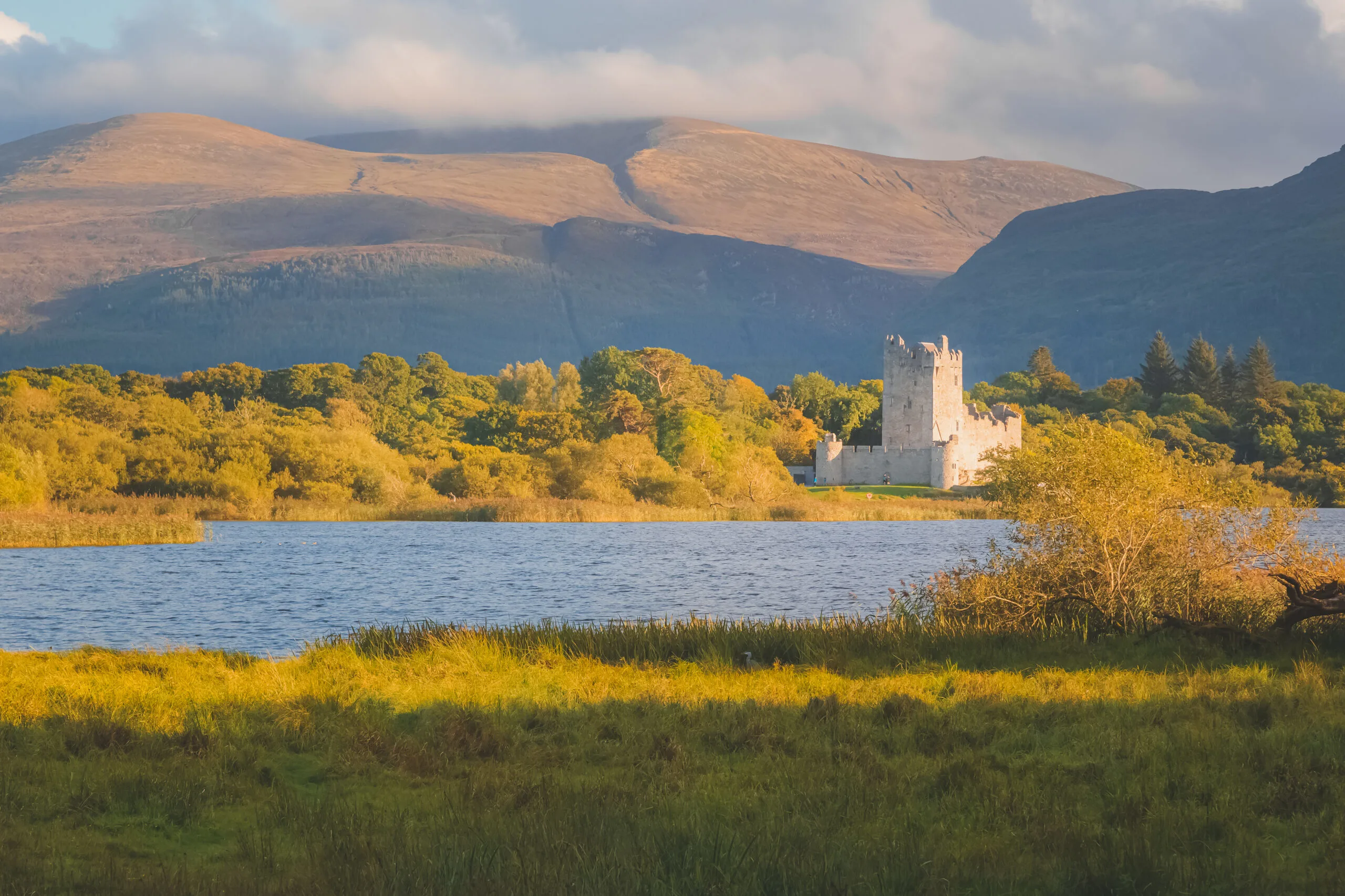 Incredible view of Lough Leane at sunset