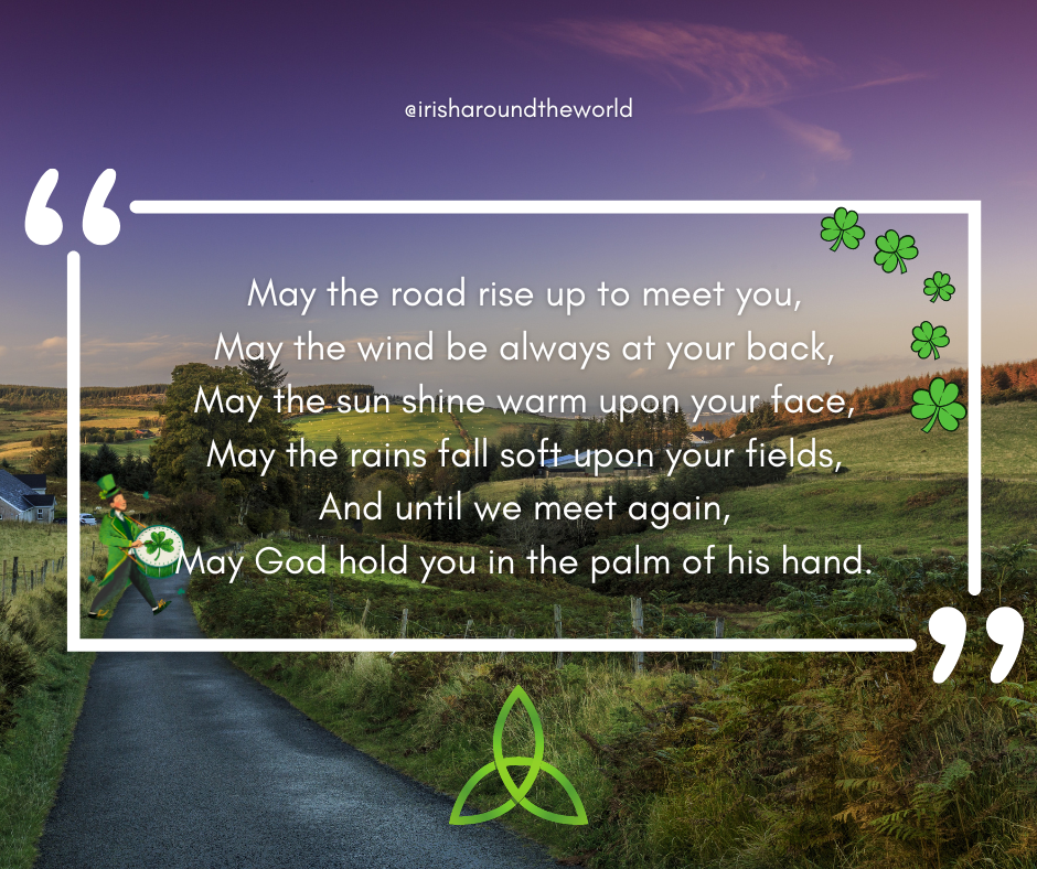 May the road rise up to meet you full lyrics and quote