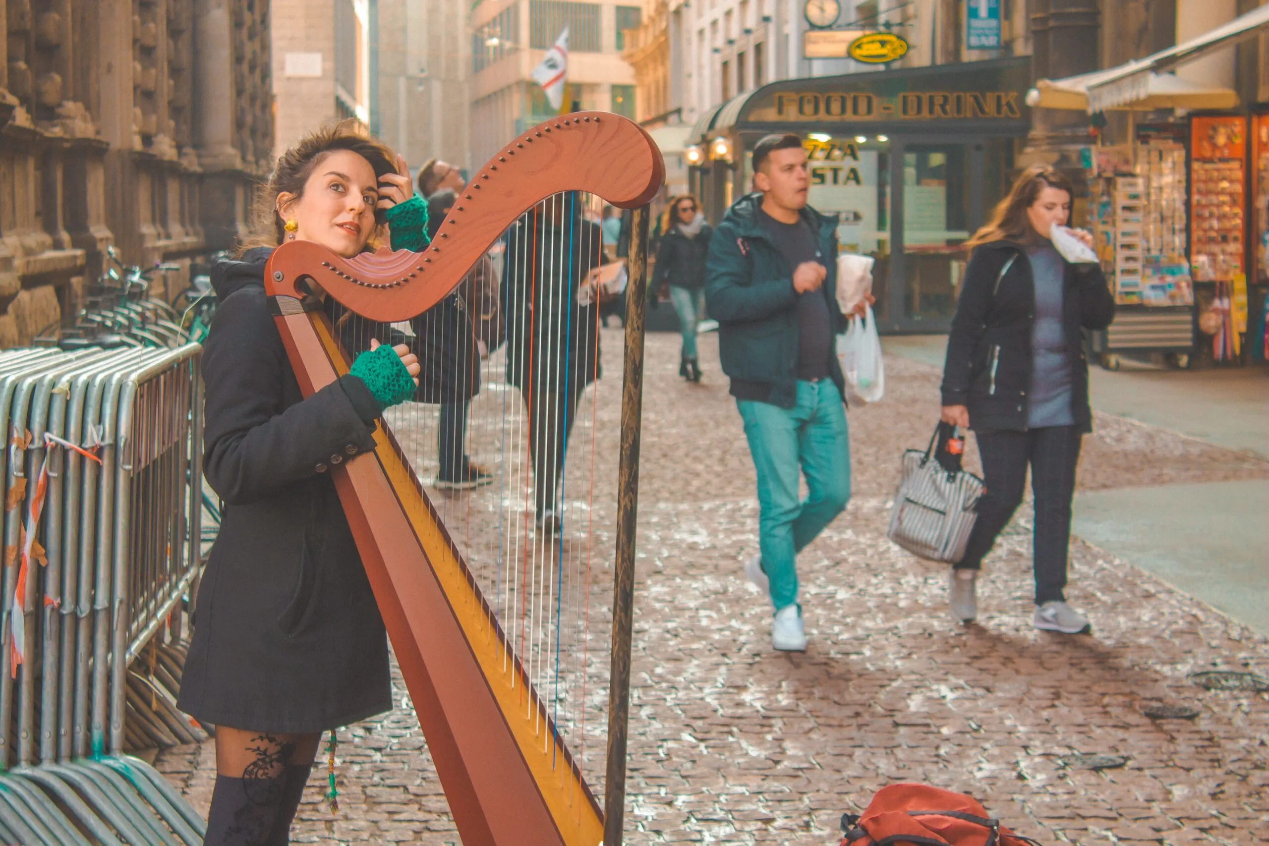 irish harp and how it is used in modern day