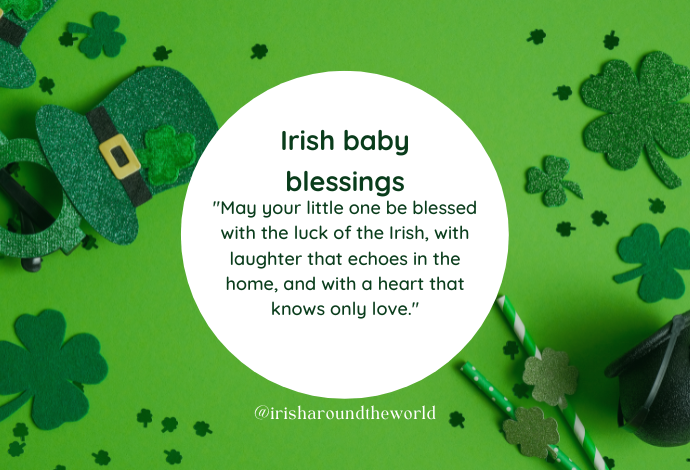 Irish baby blessings
