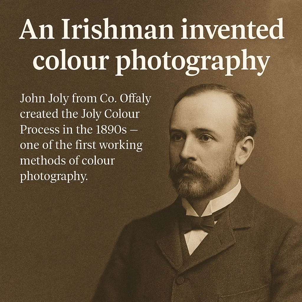 Irishman created colour photography