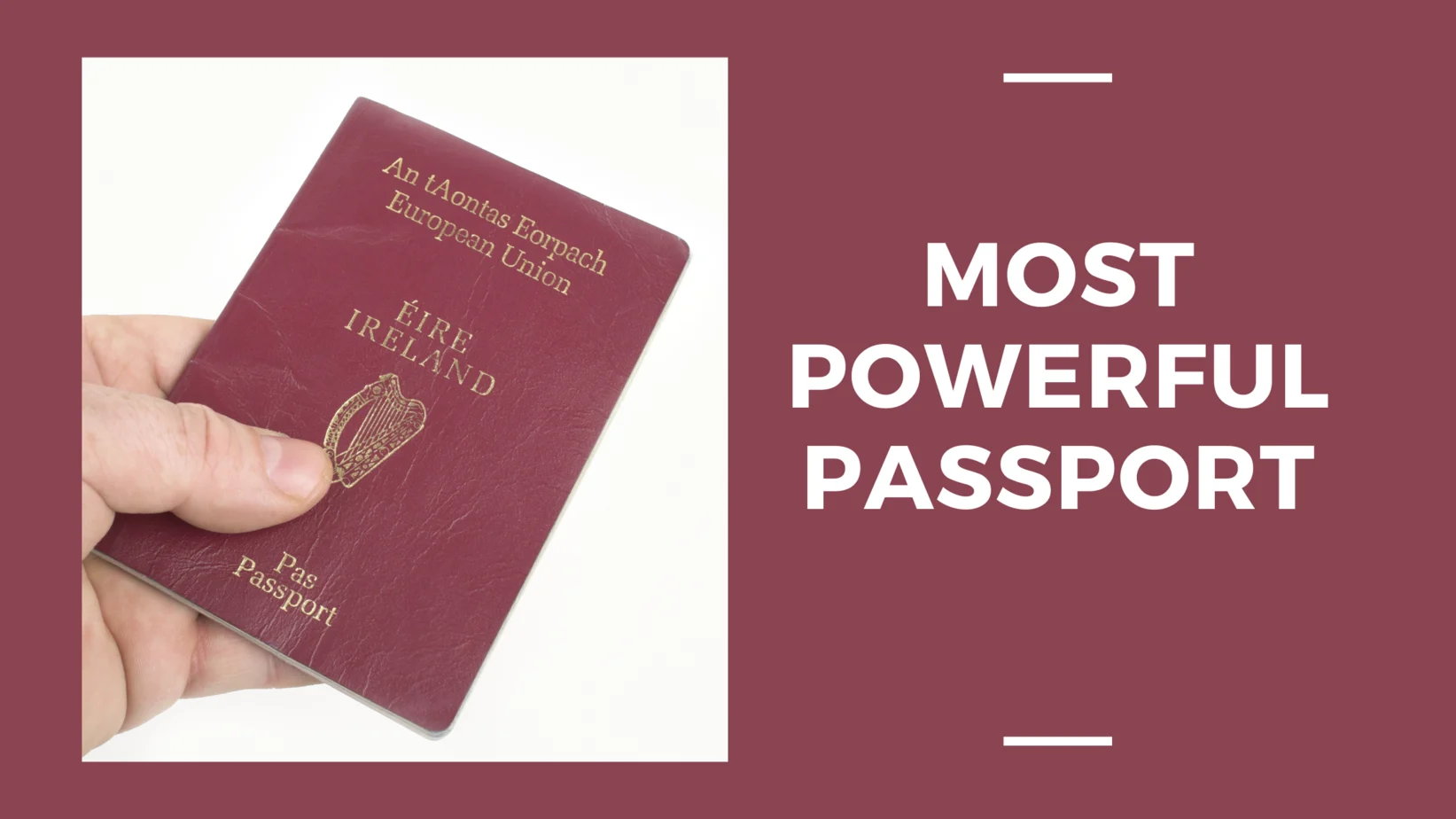 Most powerful passport