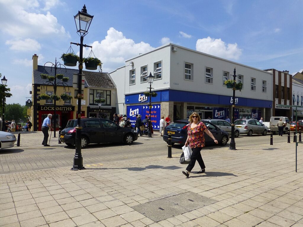Enniskillen town centre, County Fermanagh