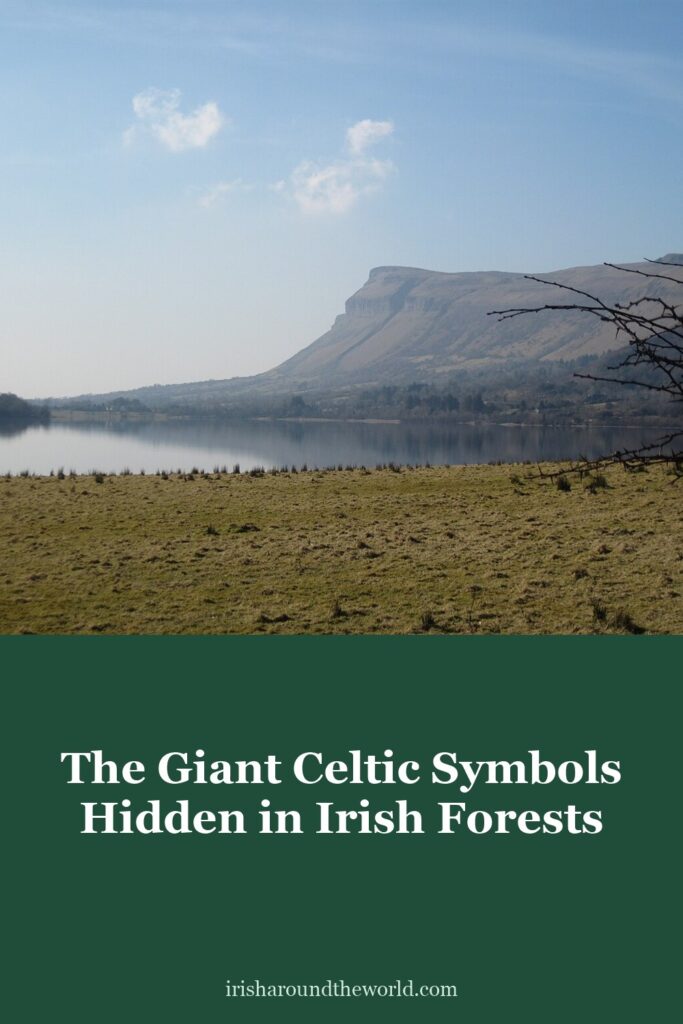 The giant Celtic cross and Trinity Knot hidden in Irish forests