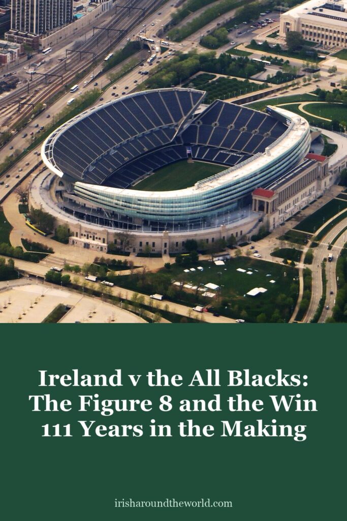 Ireland v the All Blacks in Chicago 2016: the figure 8 and the win 111 years in the making