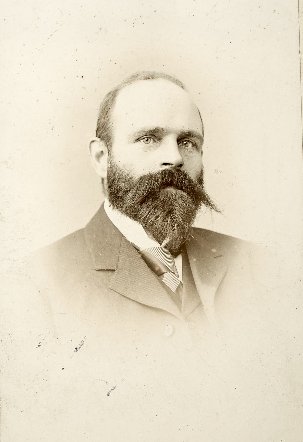Head-and-shoulders portrait photograph of the Celtic scholar Kuno Meyer, early 1900s
