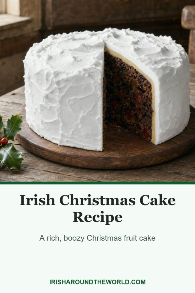 Irish Christmas Cake Recipe: A rich, boozy Christmas fruit cake
