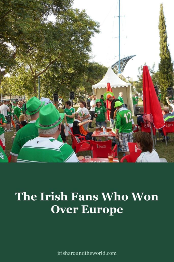 The Irish fans who won over Europe