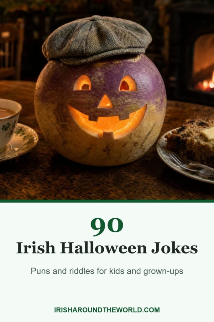 90 Irish Halloween Jokes: Puns and riddles for kids and grown-ups