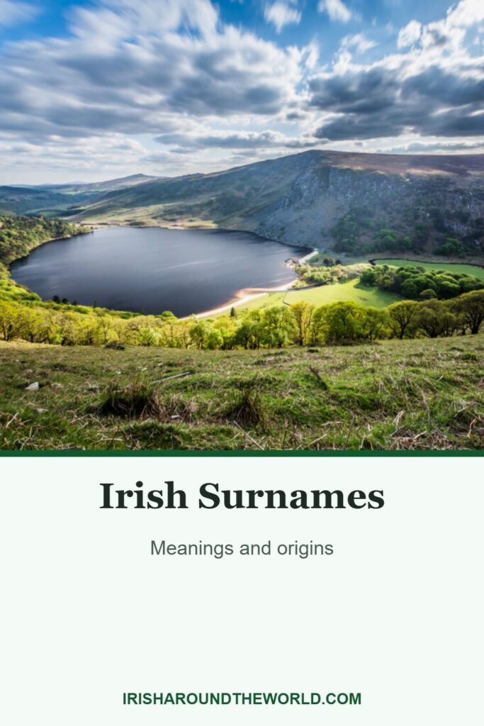 Irish Surnames: Meanings and origins