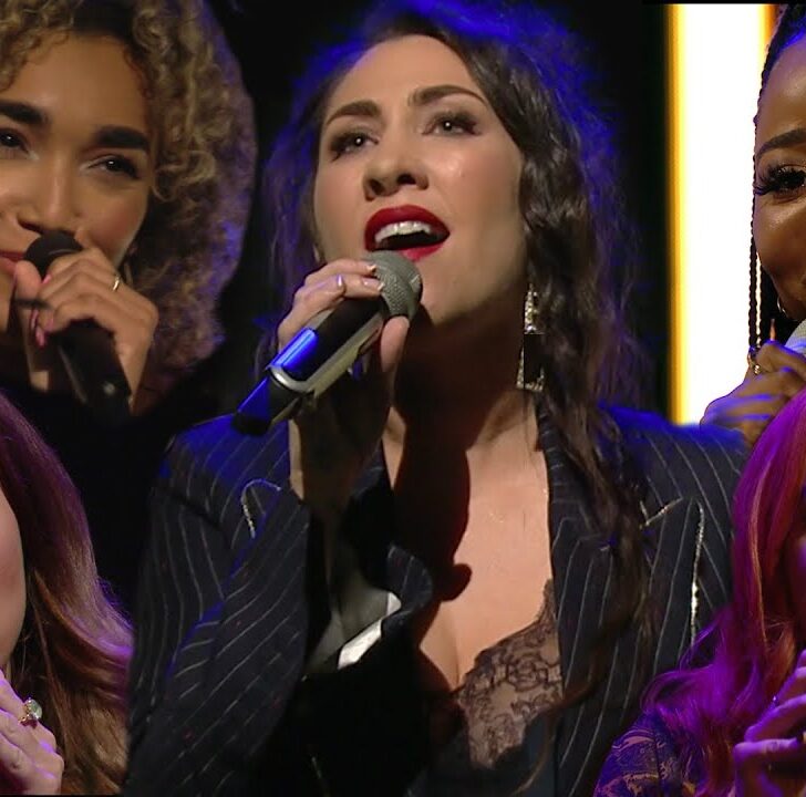 Irish Women in Harmony singing Dreams on The Late Late Show