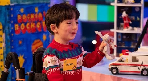Adam King on the Late Late Toy Show