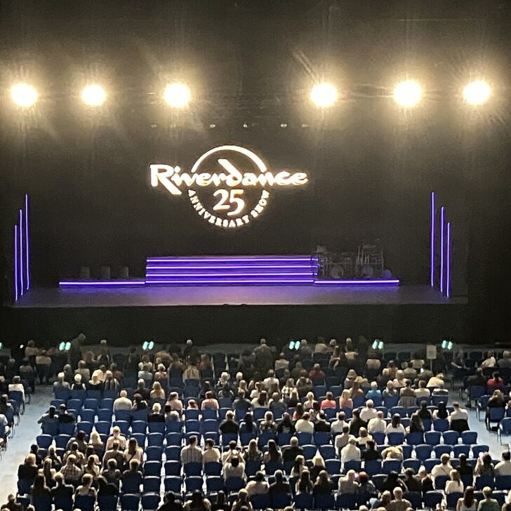 Riverdance stage at the RAC Arena, Perth