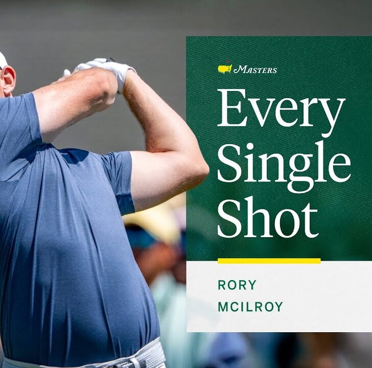 Rory McIlroy at the 2025 Masters