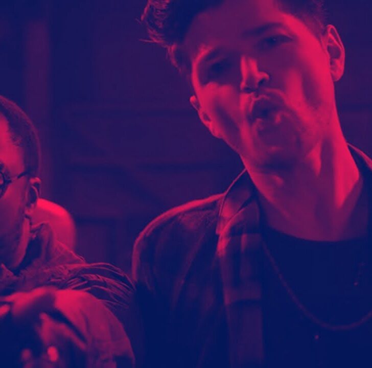 The Script and will.i.am in the Hall of Fame music video