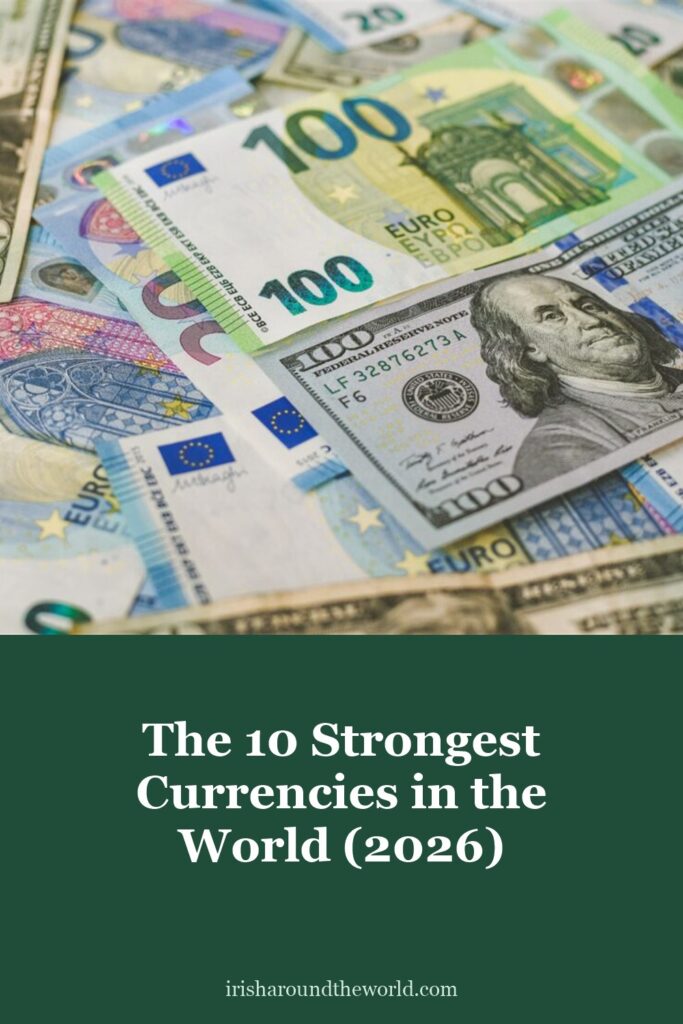 The 10 strongest currencies in the world in 2026, and the weakest