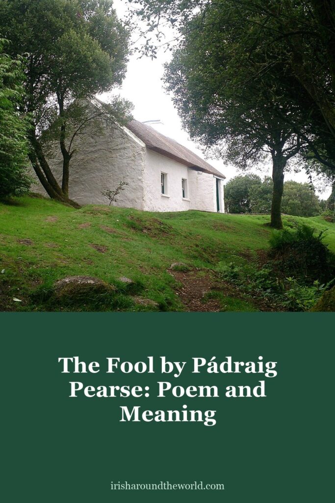 The Fool by Pádraig Pearse: poem and meaning