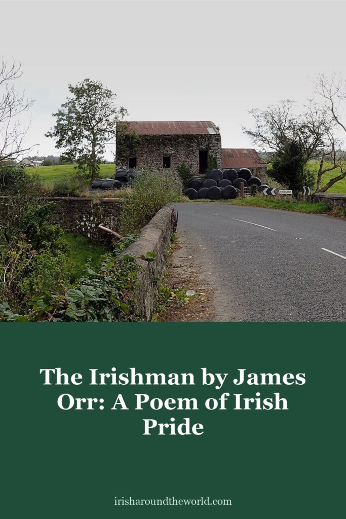 The Irishman by James Orr: a poem of Irish pride