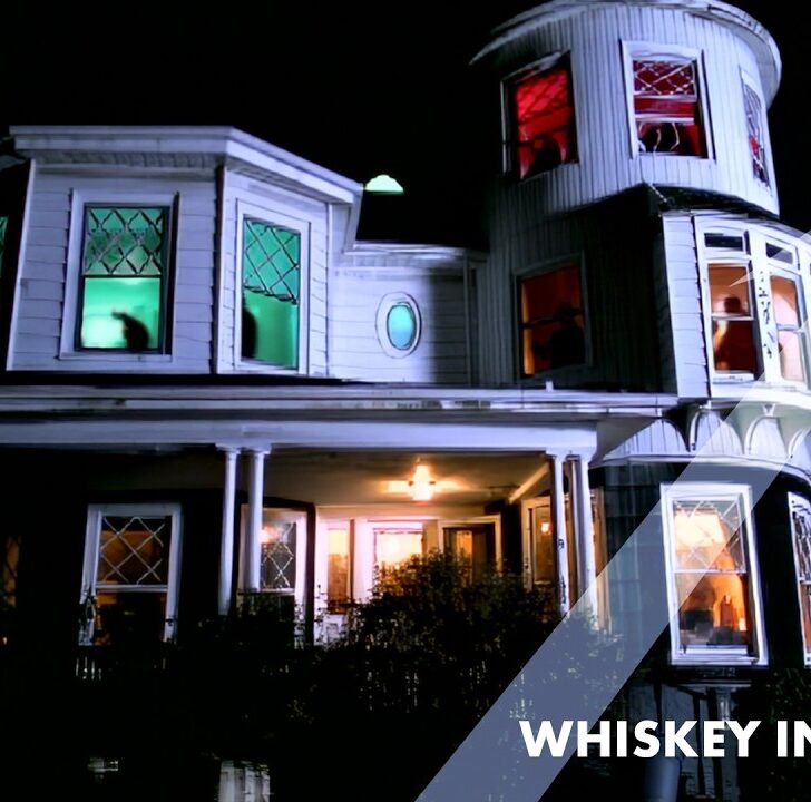 House at night from the Metallica Whiskey in the Jar music video